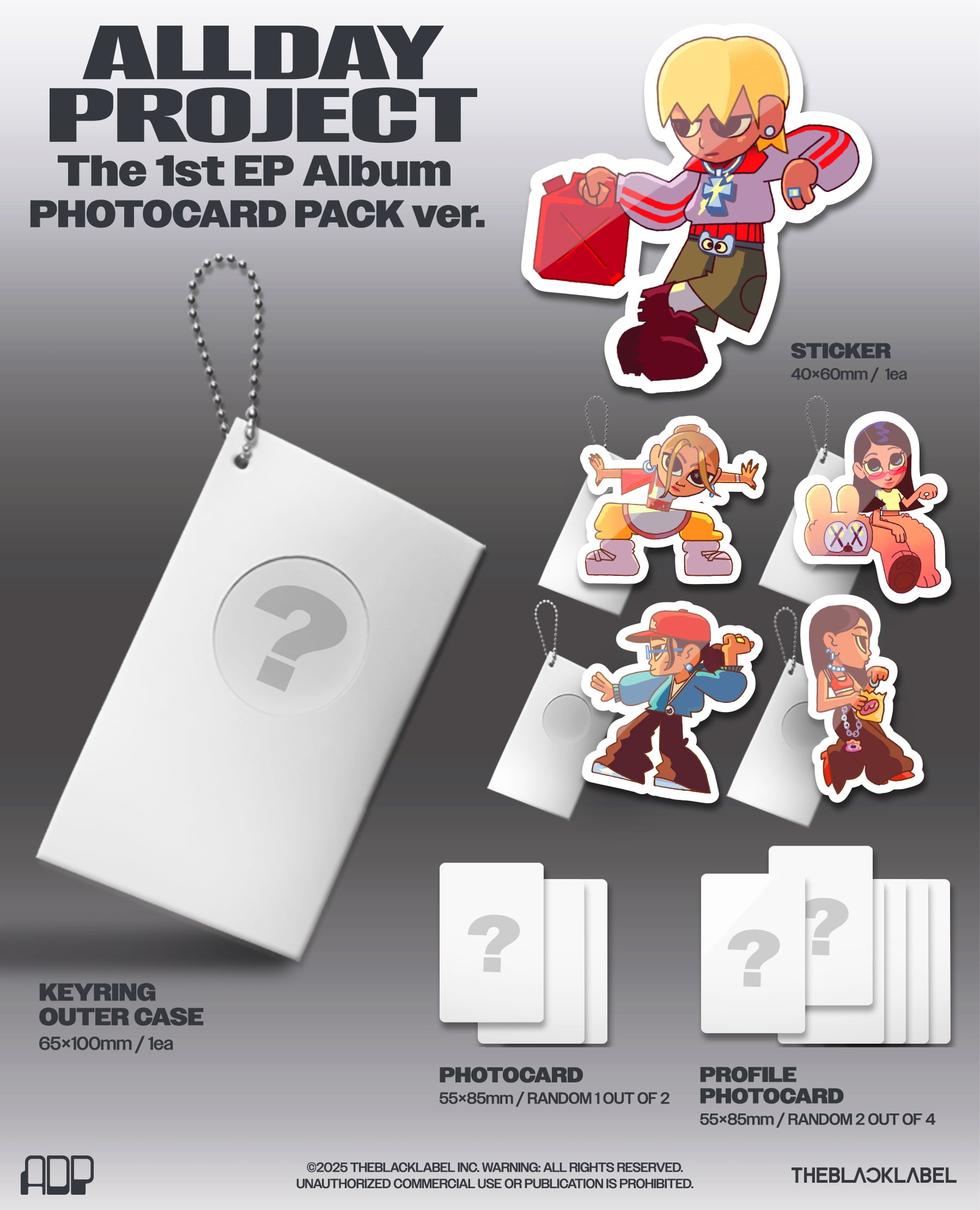 ALLDAY PROJECT THE 1ST EP ALBUM [ALLDAY PROJECT] PHOTOCARD PACK VER.(RANDOM)