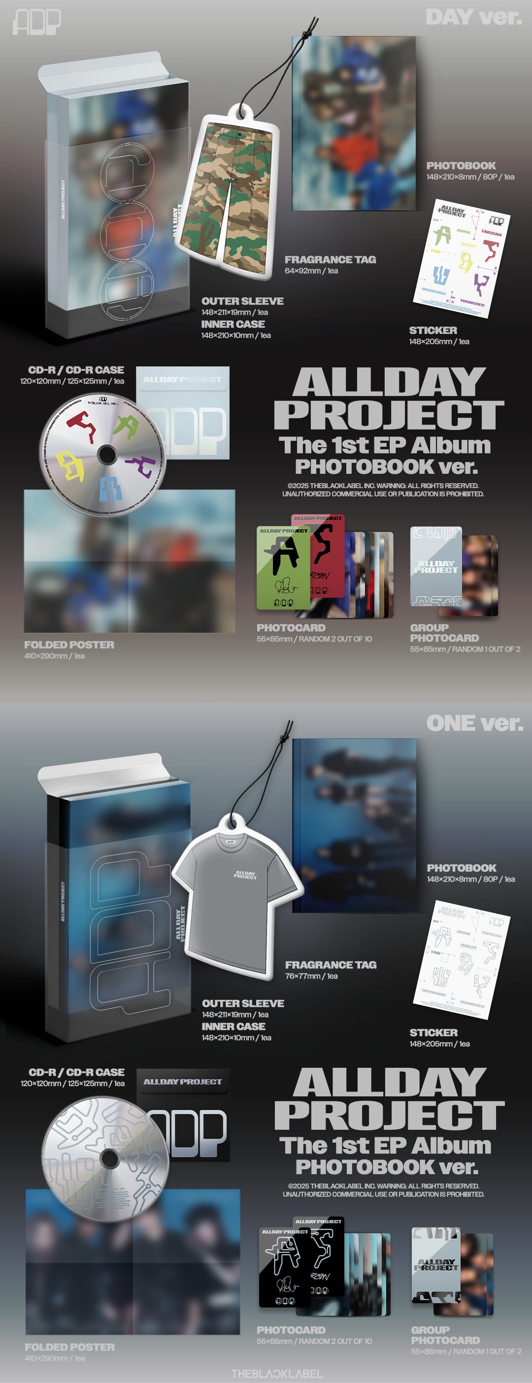 ALLDAY PROJECT THE 1ST EP ALBUM [ALLDAY PROJECT] PHOTOBOOK VER.