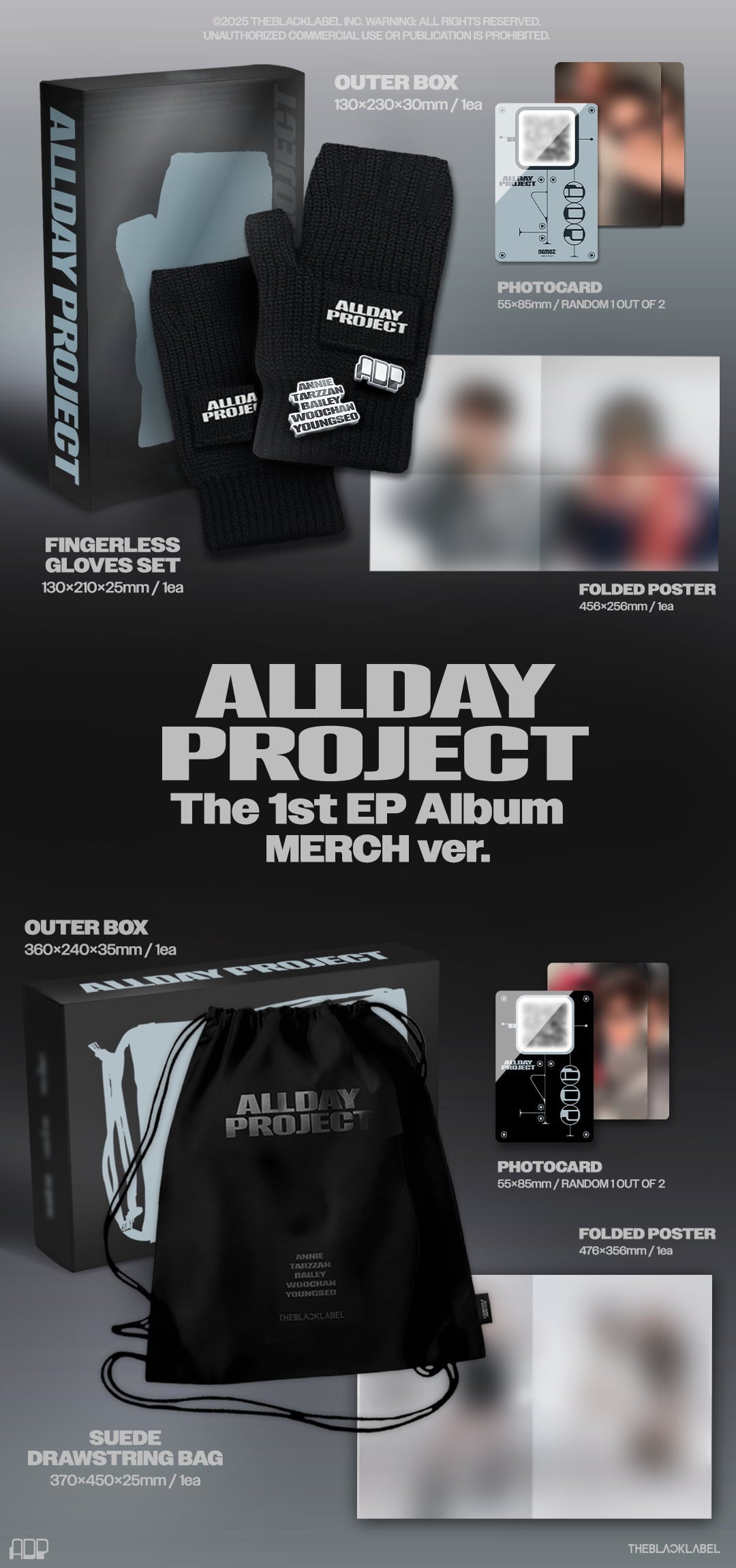 ALLDAY PROJECT THE 1ST EP ALBUM [ALLDAY PROJECT] MD VER.