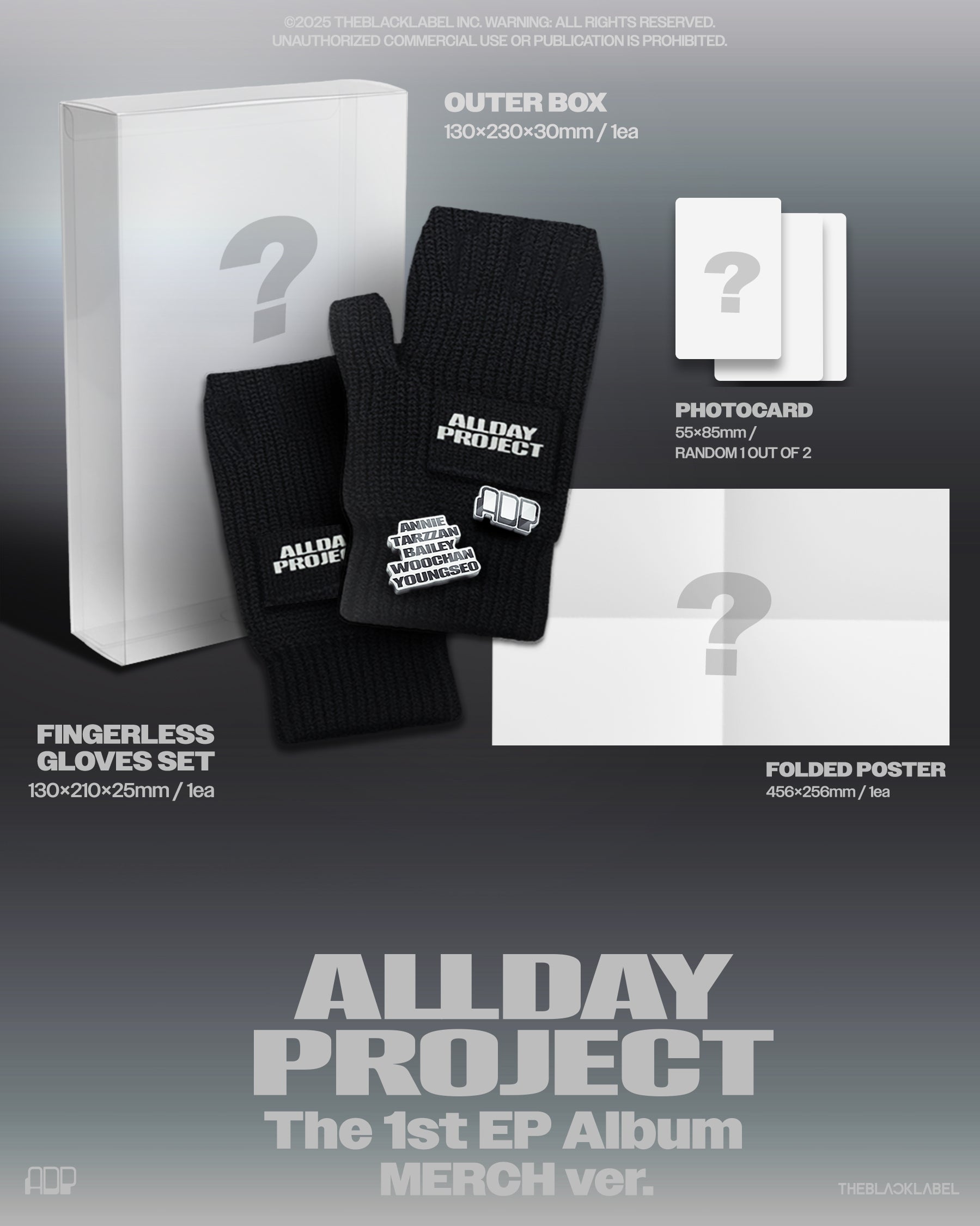 ALLDAY PROJECT THE 1ST EP ALBUM [ALLDAY PROJECT] MD VER.