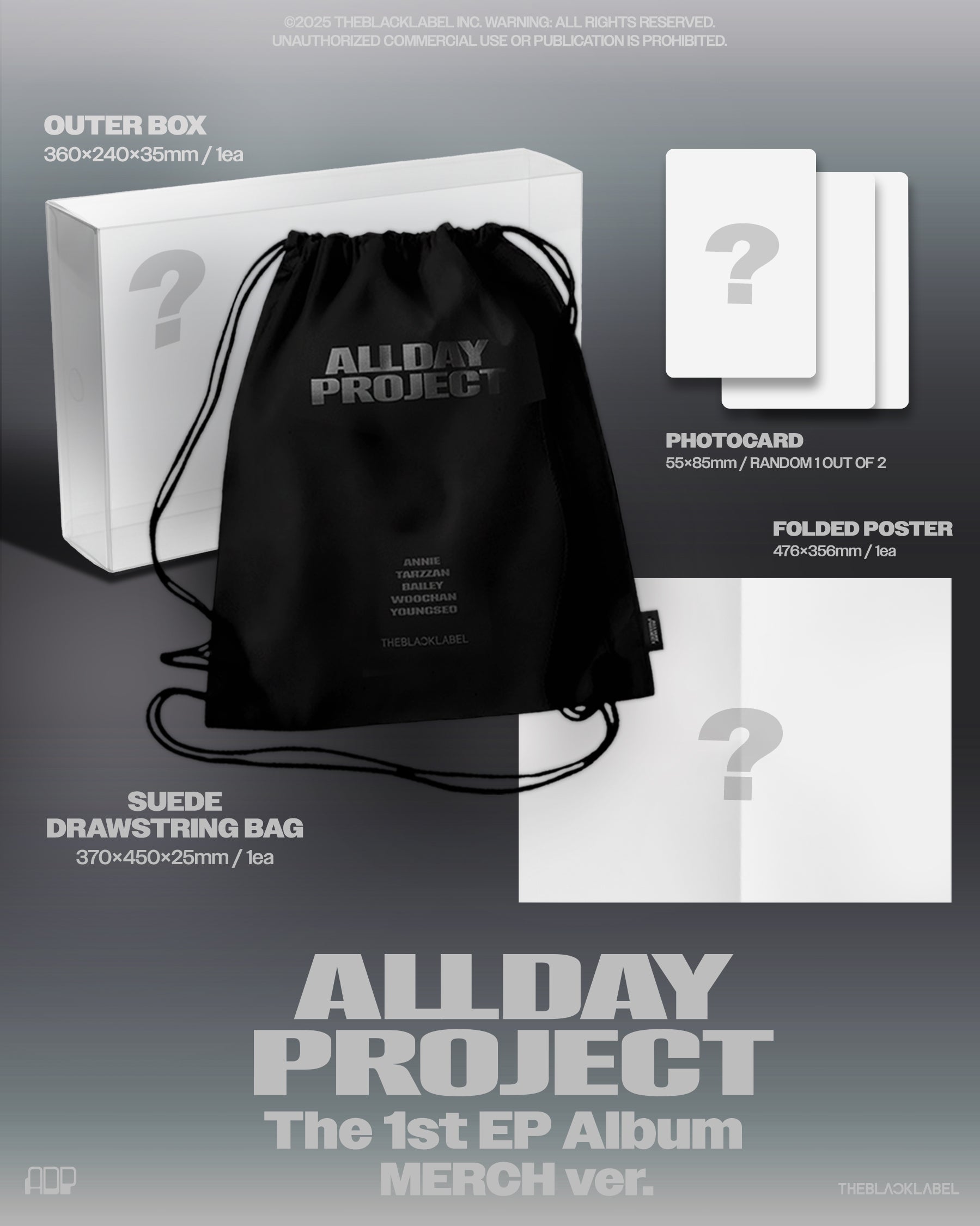 ALLDAY PROJECT THE 1ST EP ALBUM [ALLDAY PROJECT] MD VER.