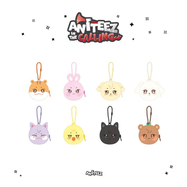 ATEEZ ANITEEZ IN THE CALLING OFFICIAL MD BACKPACK POUCH KEYRING