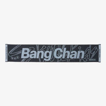 STRAYKIDS WOLRD TOUR [RUN IT JAPAN] OFFICIAL MD MUFFLER TOWEL BANG CHAN