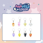 ATEEZ X ANITEEZ [ANITEEZ IN COLOR] MD CLEAR MASCOT CHARM (RANDOM)