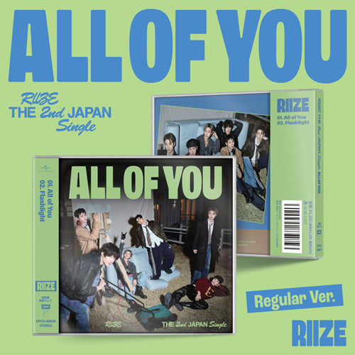 RIIZE 2ND JAPANESE ALBUM [ALL OF YOU] REGULAR EDITION