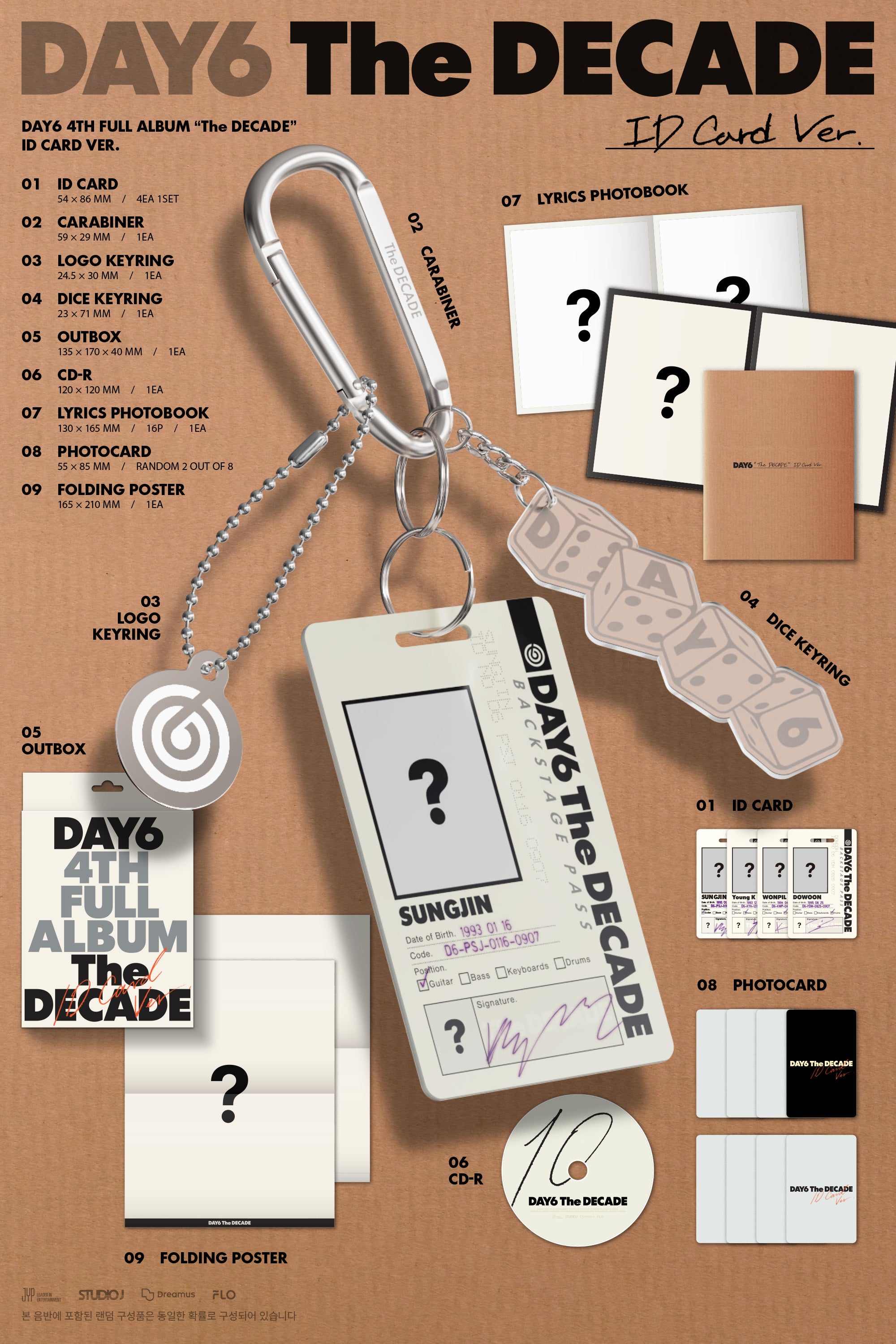 DAY6 4TH FULL ALBUM [THE DECADE] MD VER.