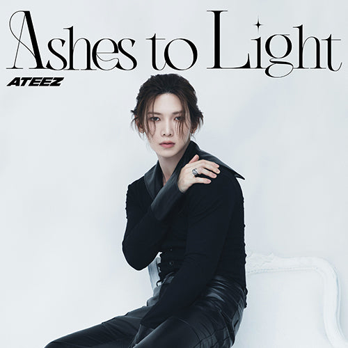 ATEEZ 2ND JP SINGLE ALBUM [ASHES TO LIGHT] MEMBER SOLO EDITION + UNIVERSAL POB