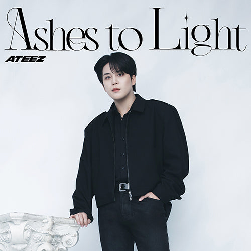 ATEEZ 2ND JP SINGLE ALBUM [ASHES TO LIGHT] MEMBER SOLO EDITION + UNIVERSAL POB