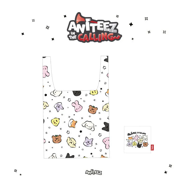 ATEEZ ANITEEZ IN THE CALLING OFFICIAL MD POCKET SHOPPER BAG