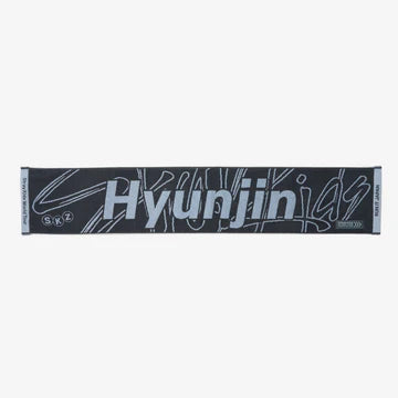 STRAYKIDS WOLRD TOUR [RUN IT JAPAN] OFFICIAL MD MUFFLER TOWEL HYUNJIN