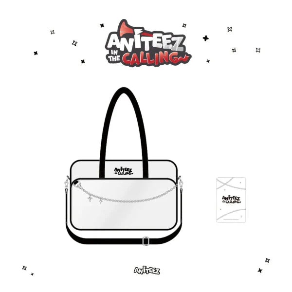 ATEEZ ANITEEZ IN THE CALLING OFFICIAL MD PVC POCKET SHOULDER BAG
