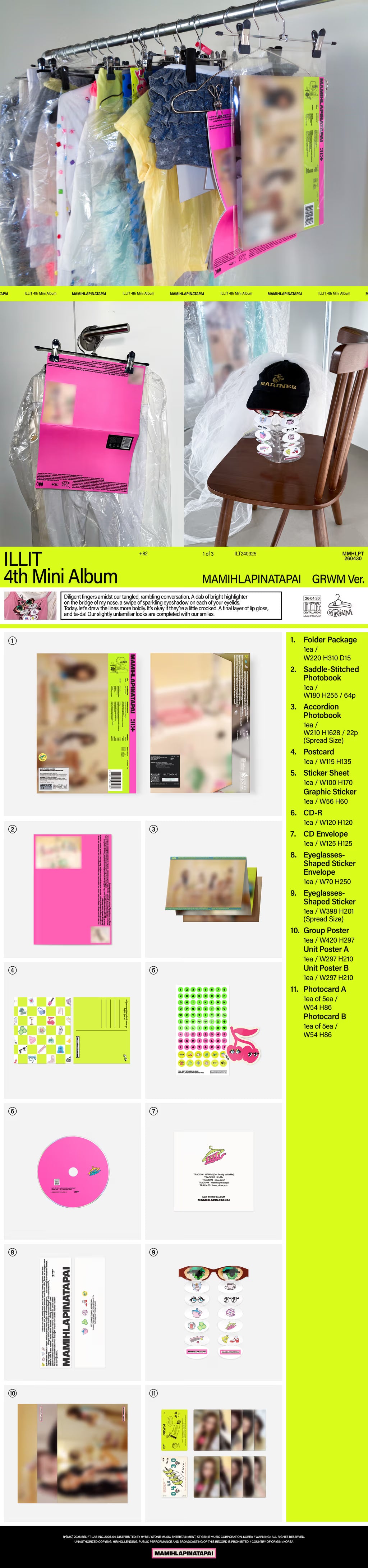 ILLIT 4TH MINI ALBUM [MAMIHLAPINATAPAI]