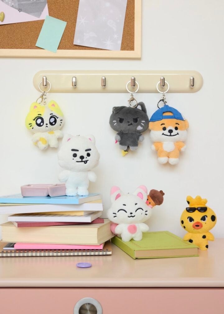 ENHYPEN OFFICIAL MD CHARACTER [ENCHIN] PLUSH KEYRING