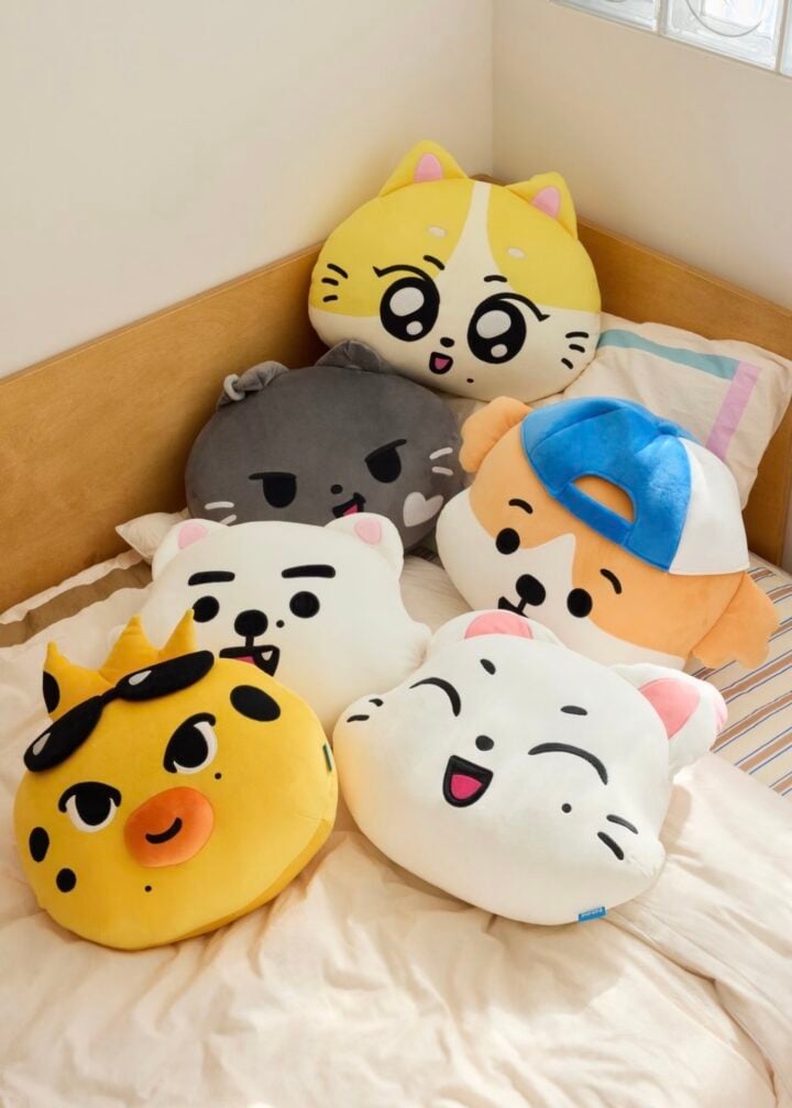 ENHYPEN OFFICIAL MD CHARACTER [ENCHIN] FACE CUSHION