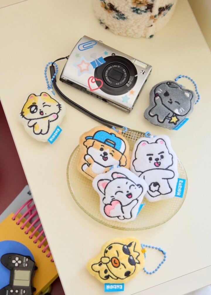 ENHYPEN OFFICIAL MD CHARACTER [ENCHIN] CUSHION KEYRING (RANDOM)
