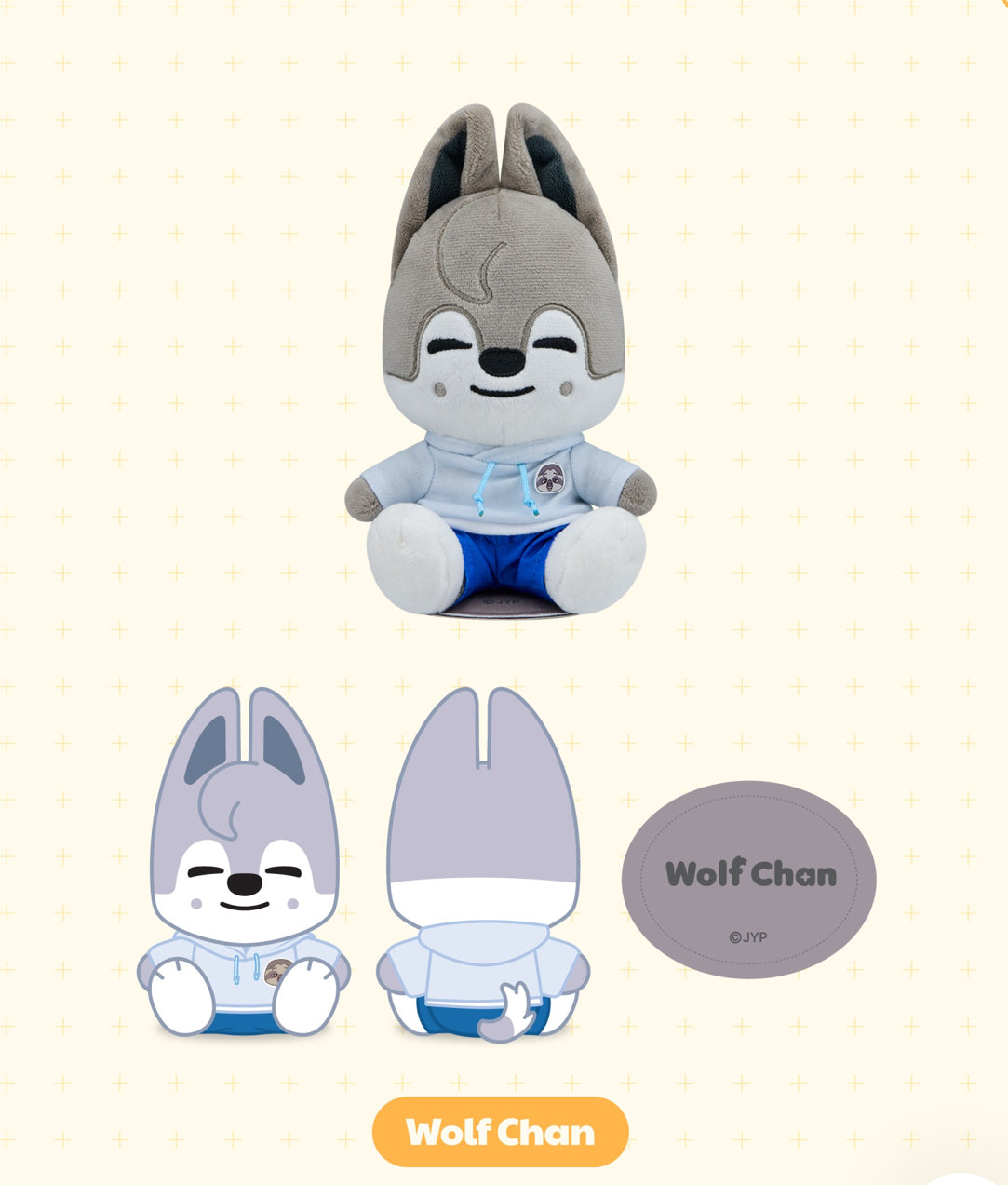 STRAY KIDS SHOULDER PLUSH - ZOOTOPIA2 | SKZOO