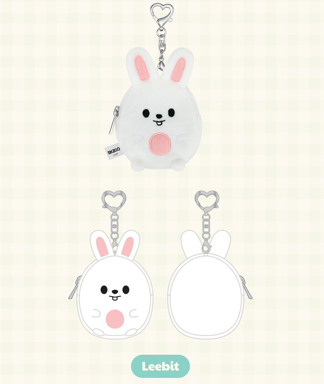 STRAY KIDS PLUSH COIN POUCH - ZOOTOPIA2 | SKZOO