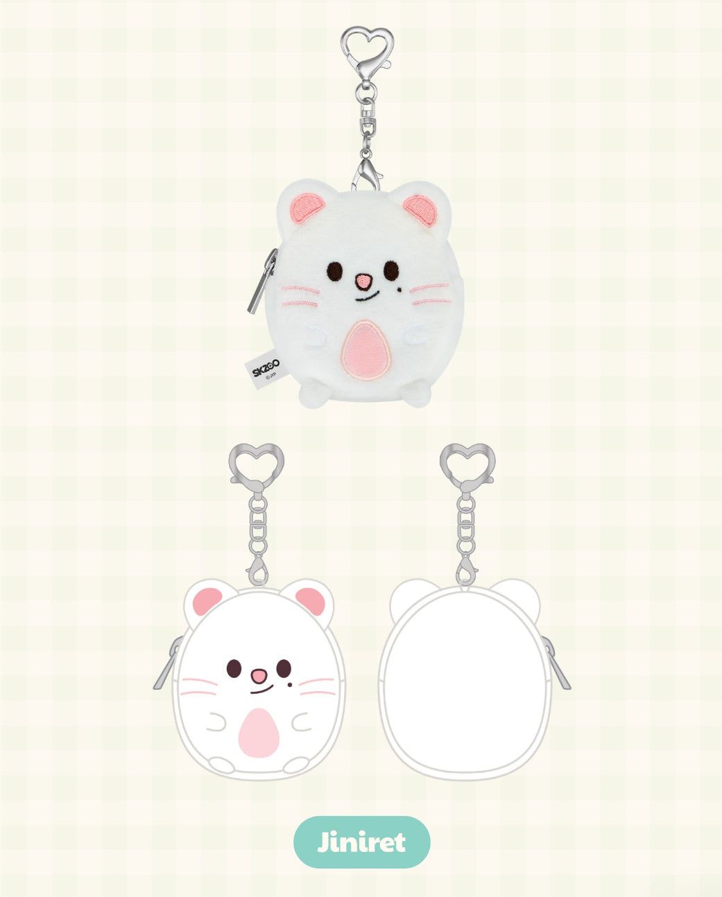 STRAY KIDS PLUSH COIN POUCH - ZOOTOPIA2 | SKZOO