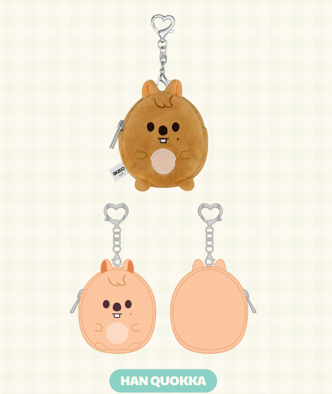 STRAY KIDS PLUSH COIN POUCH - ZOOTOPIA2 | SKZOO