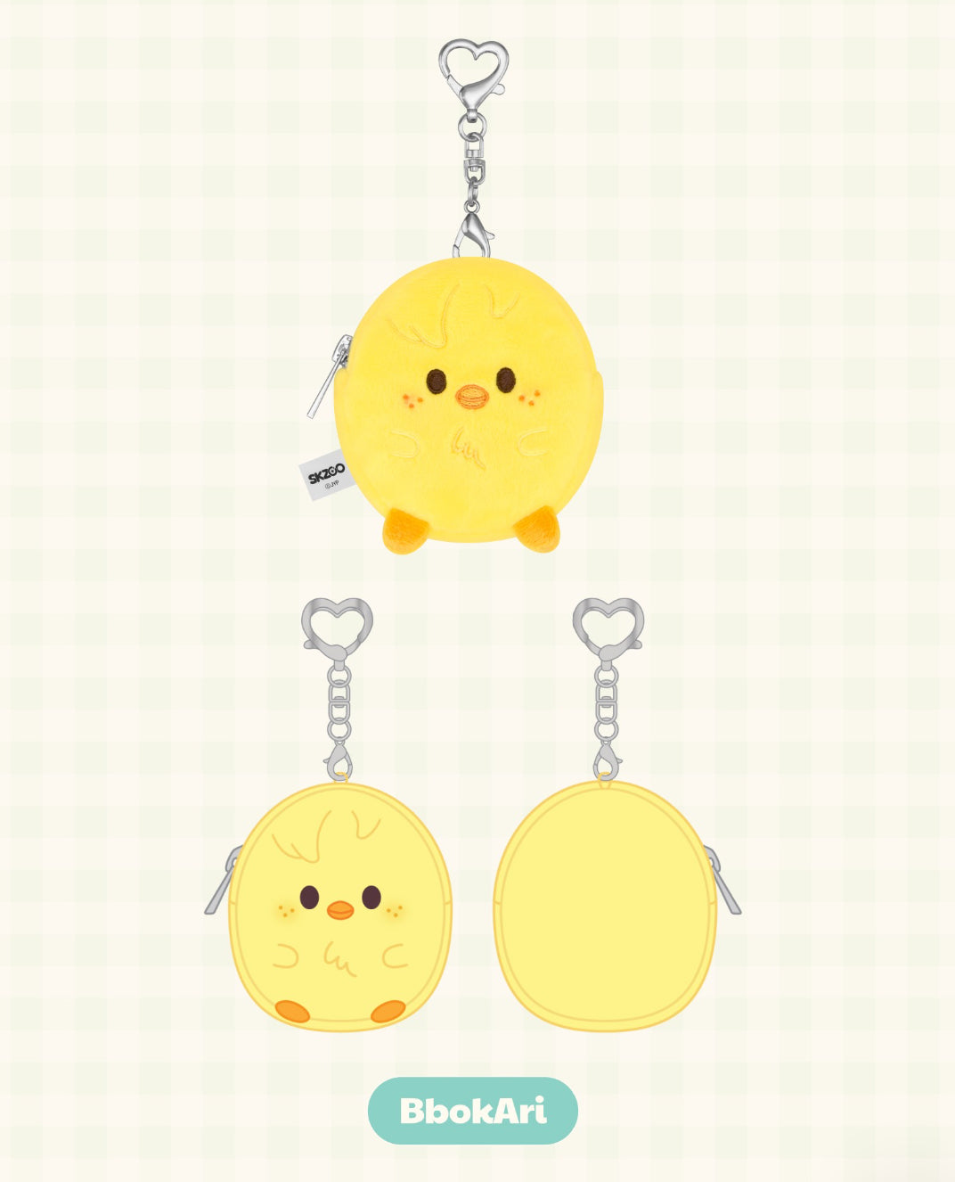 STRAY KIDS PLUSH COIN POUCH - ZOOTOPIA2 | SKZOO