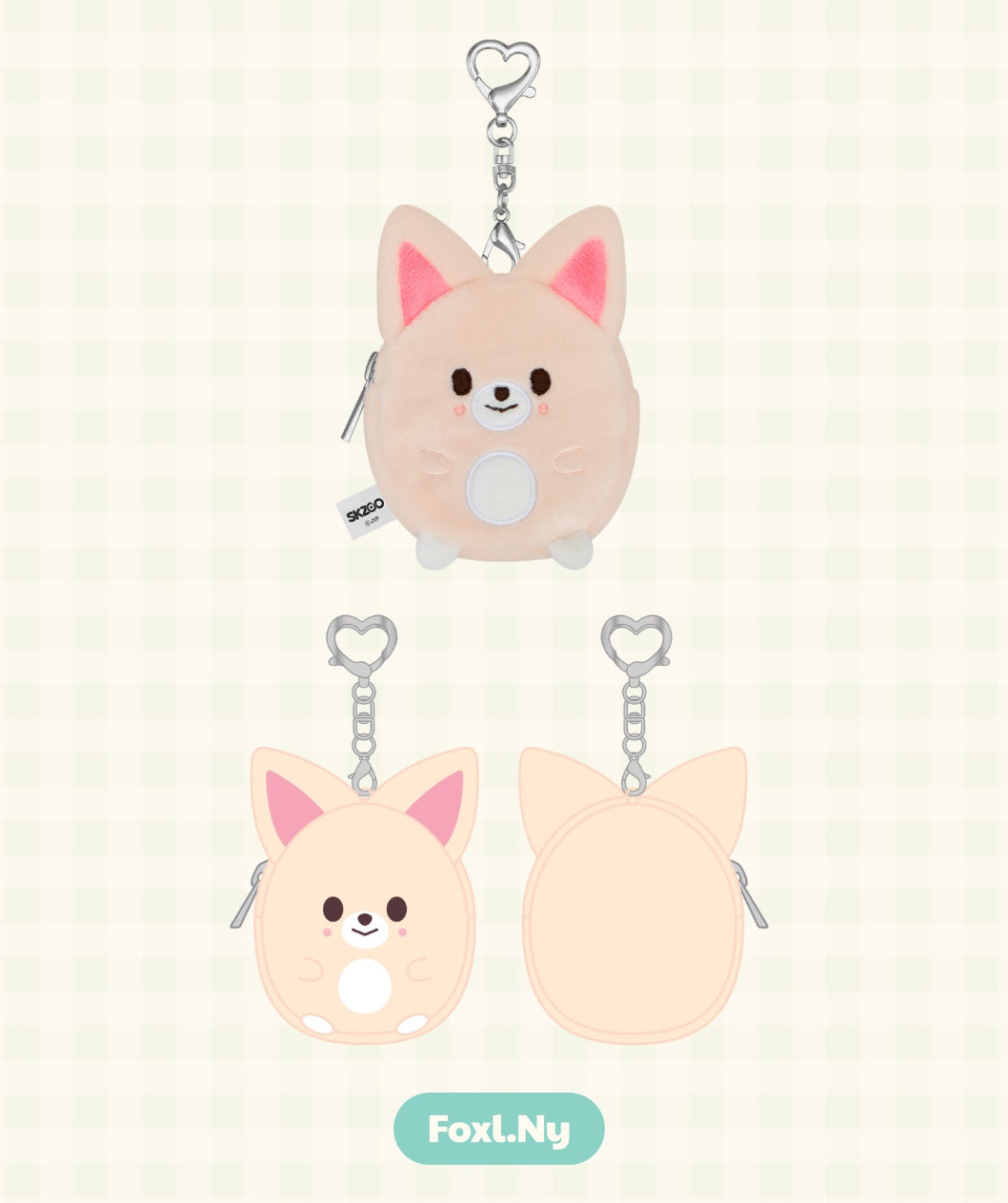 STRAY KIDS PLUSH COIN POUCH - ZOOTOPIA2 | SKZOO