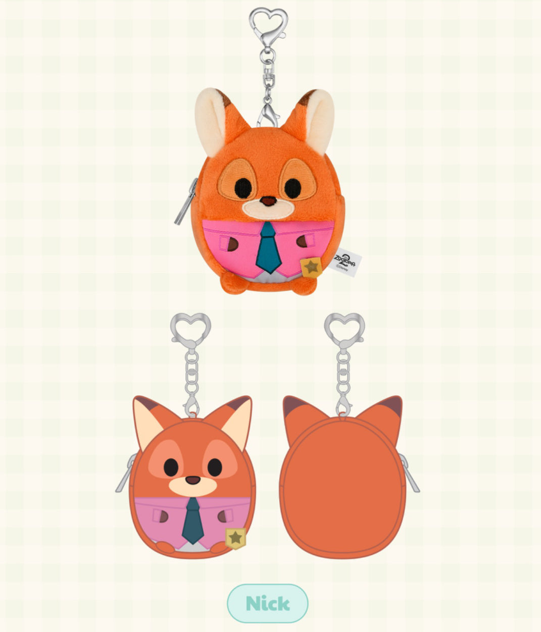 STRAY KIDS PLUSH COIN POUCH - ZOOTOPIA2 | SKZOO