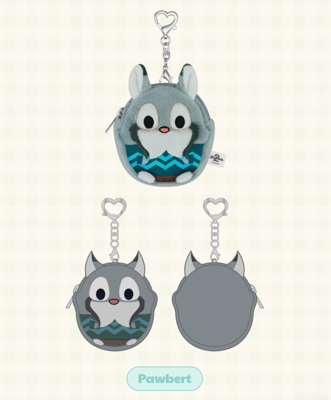 STRAY KIDS PLUSH COIN POUCH - ZOOTOPIA2 | SKZOO