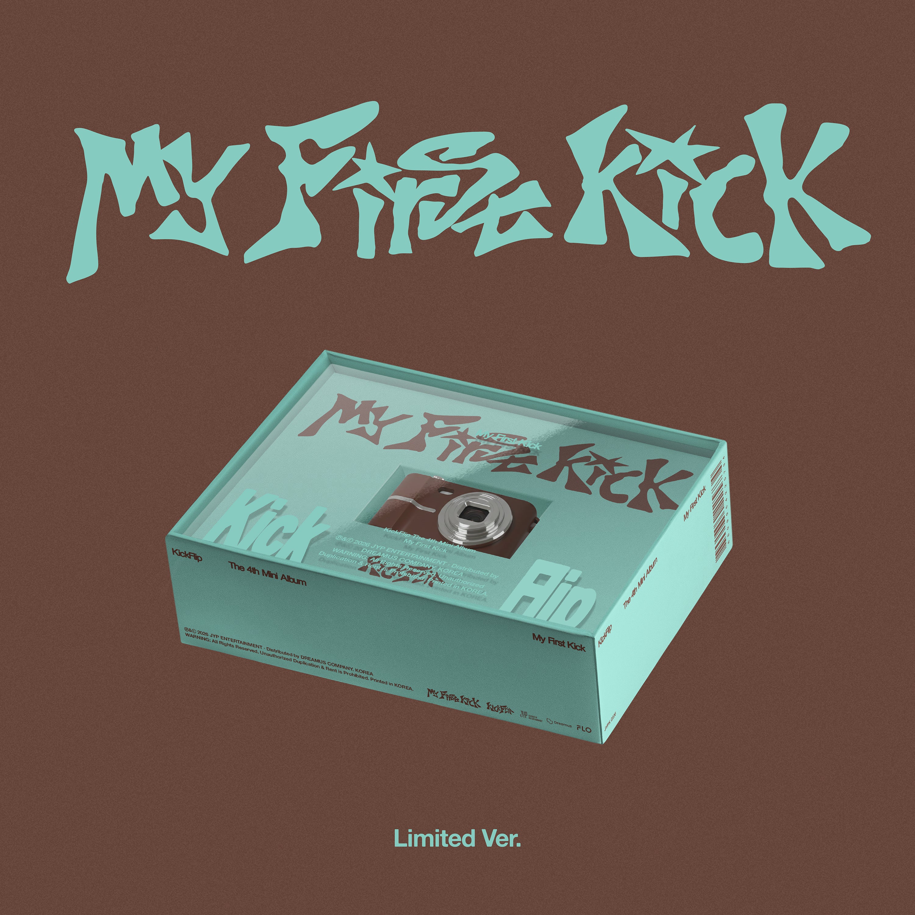 KICKFLIP 4TH MINI ALBUM [MY FIRST KICK] LIMITED VER.