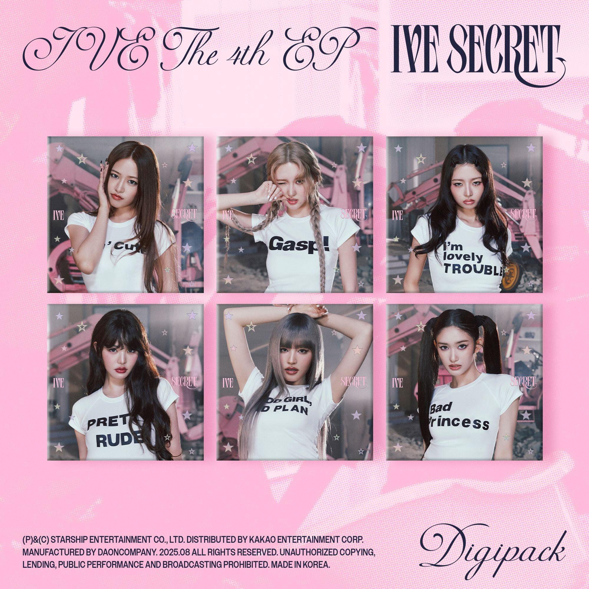IVE THE 4TH EP [IVE SECRET] DIGIPACK VER.
