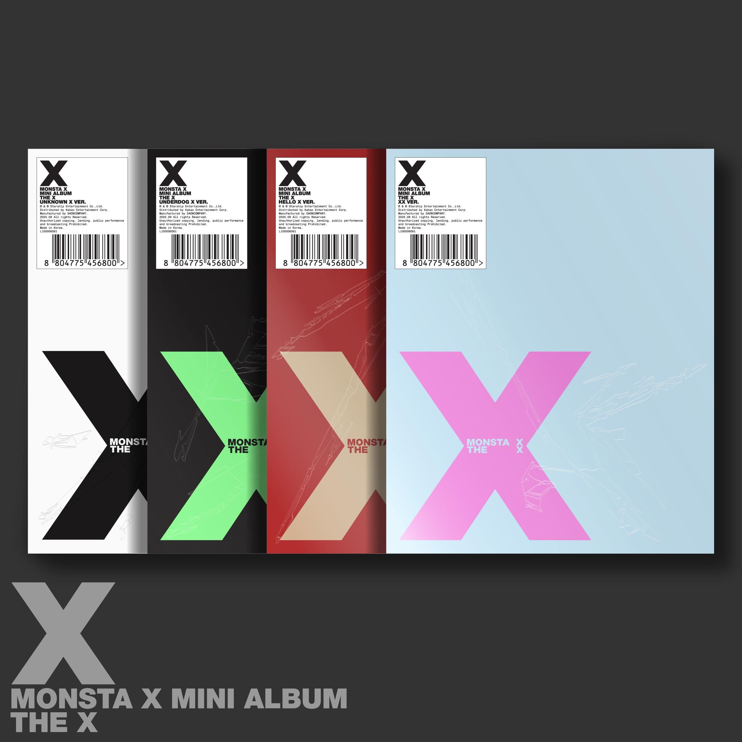 MONSTA X MINI 13TH ALBUM [THE X]