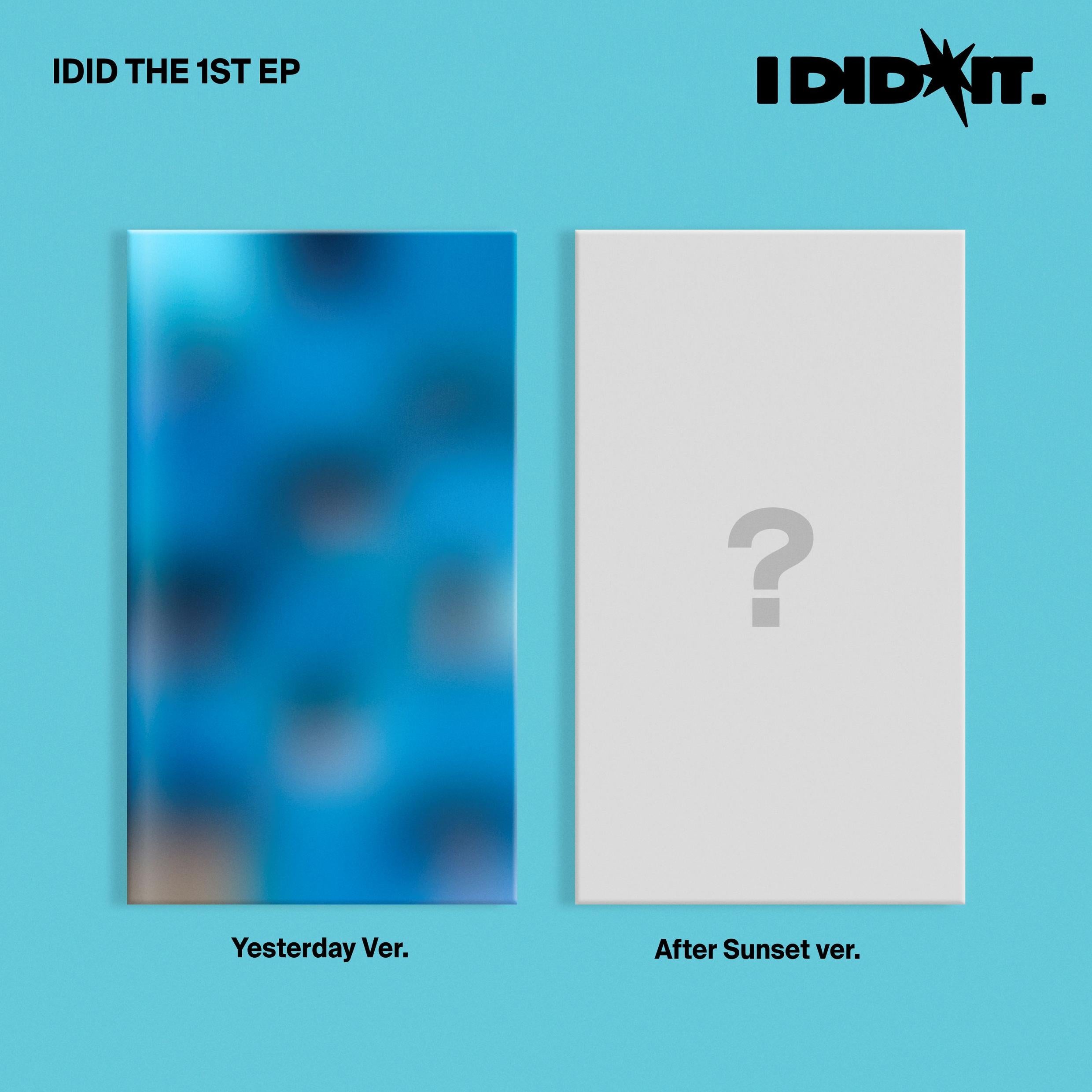 IDID 1ST EP [I DID IT]
