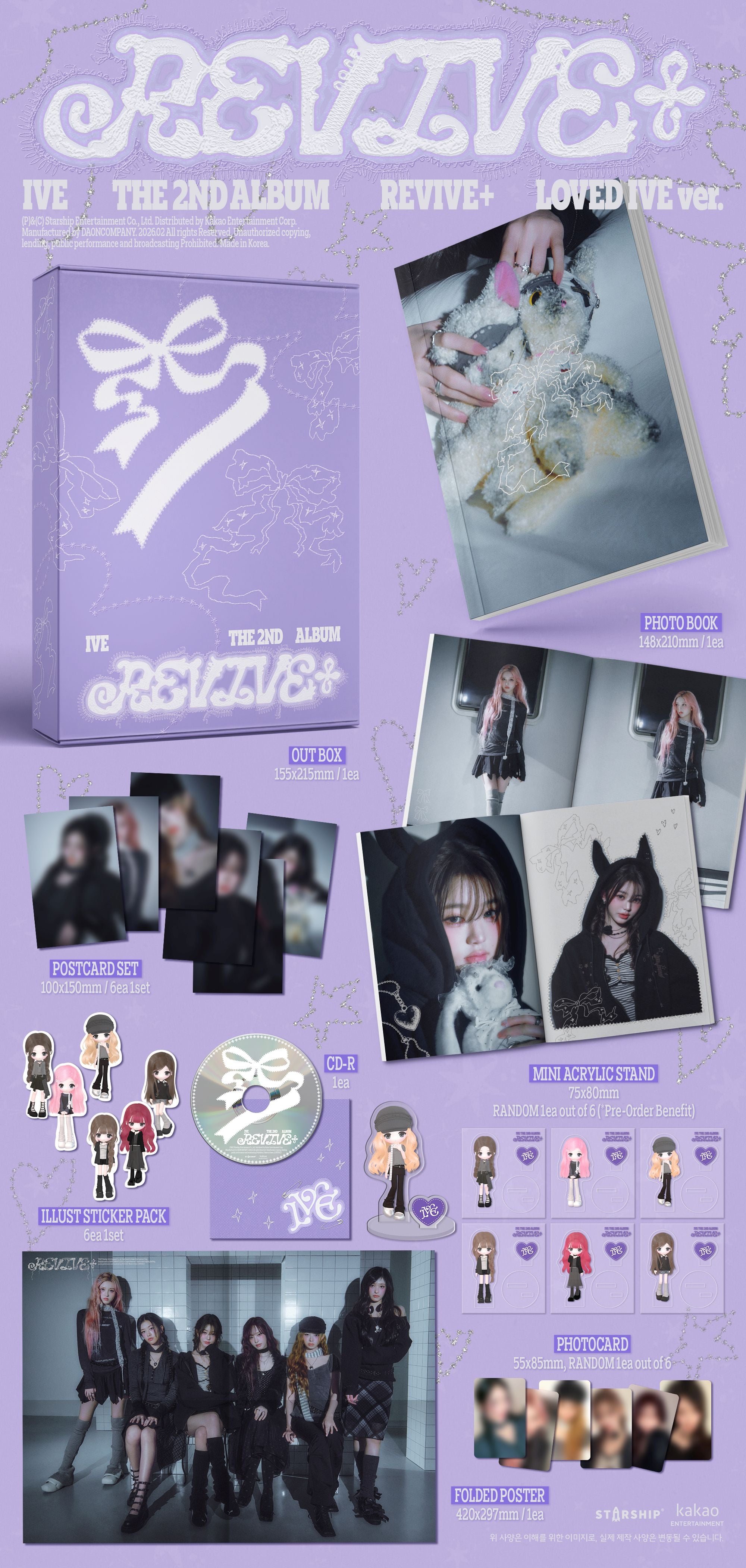 IVE THE 2ND ALBUM [REVIVE+] LOVED IVE VER.