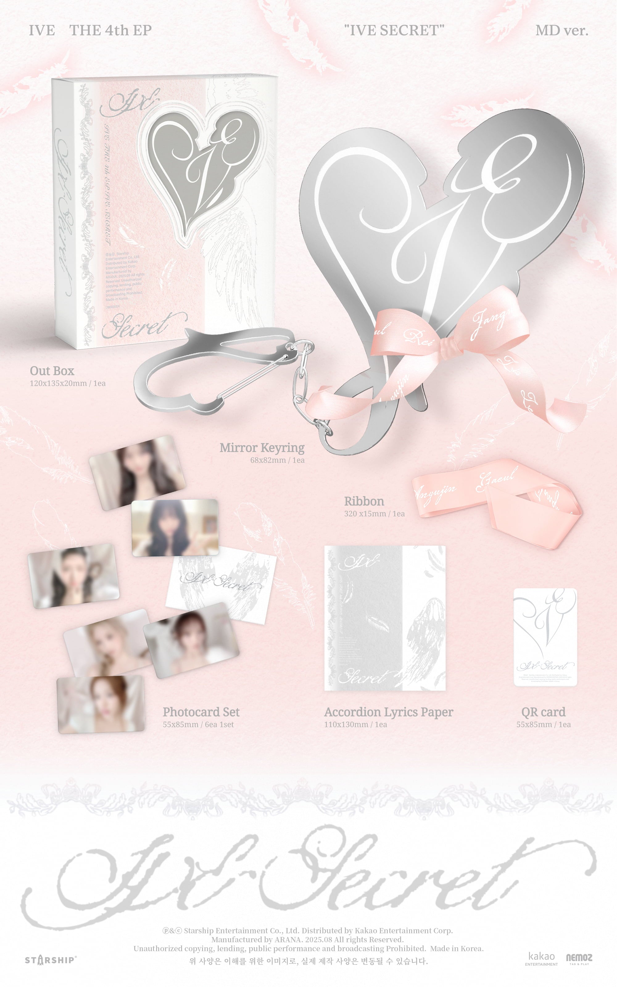 IVE THE 4TH EP [IVE SECRET] MD VER.