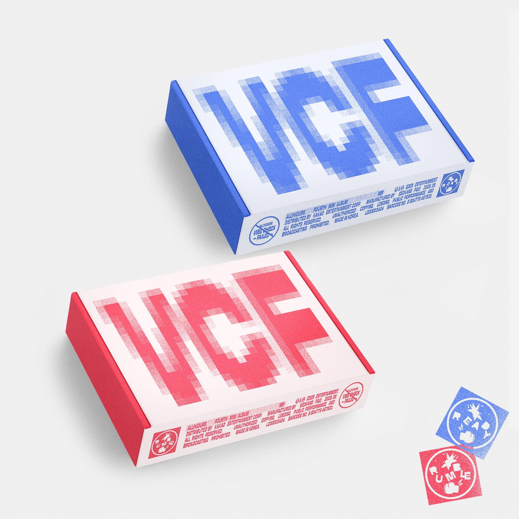 ALL(H)OURS MINI 4TH ALBUM [VCF]
