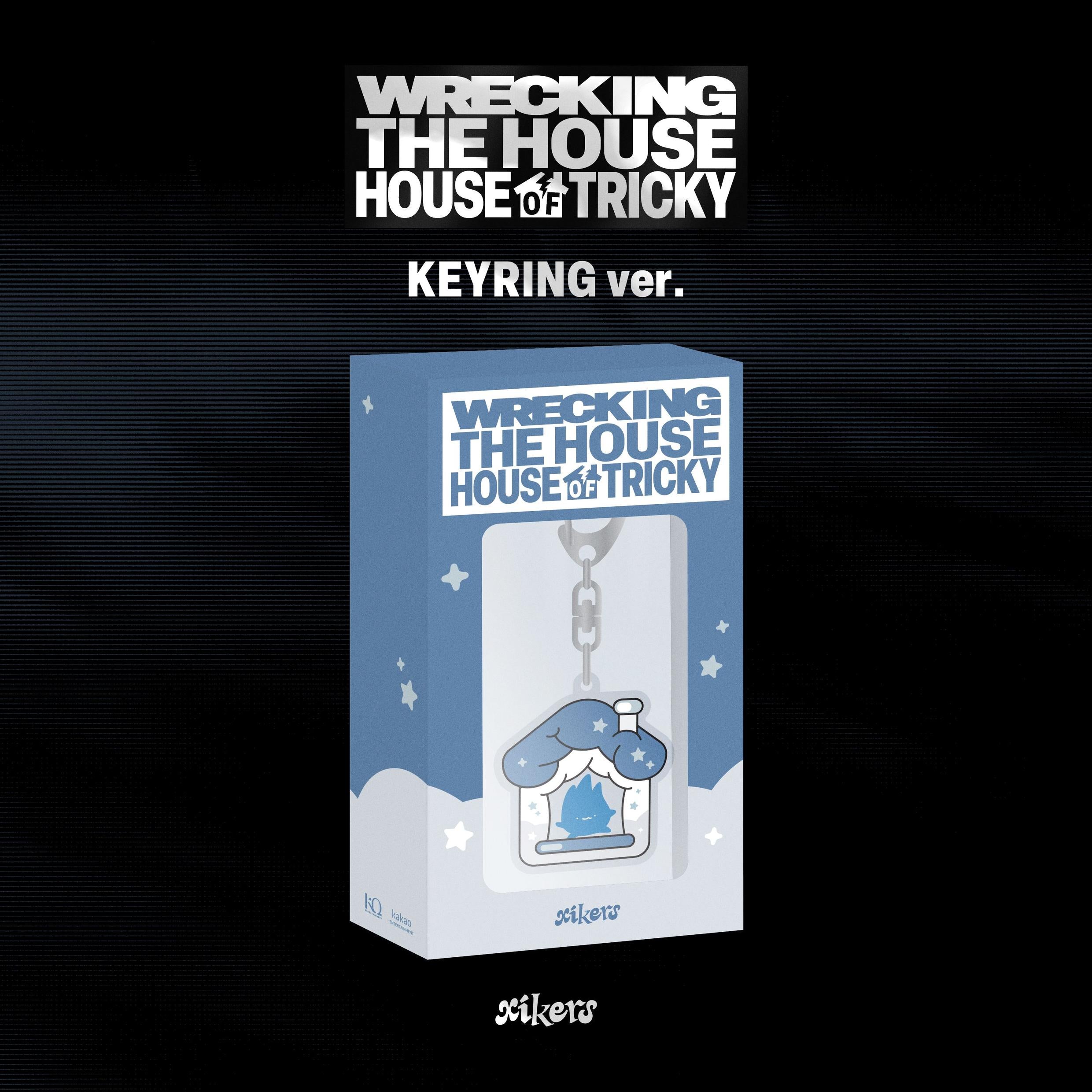 XIKERS 6TH MINI ALBUM  [HOUSE OF TRICKY: WERECKING THE HOUSE]  KEYRING VER. (POCAALBUM)