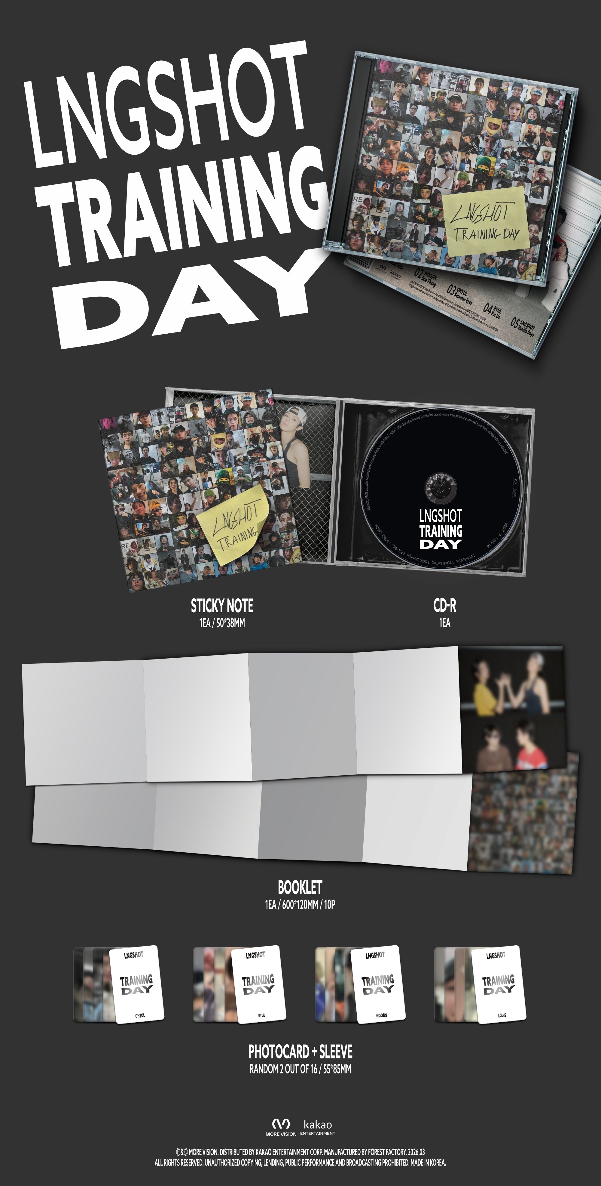 LNGSHOT EP [TRANING DAY] LIMITED VER.