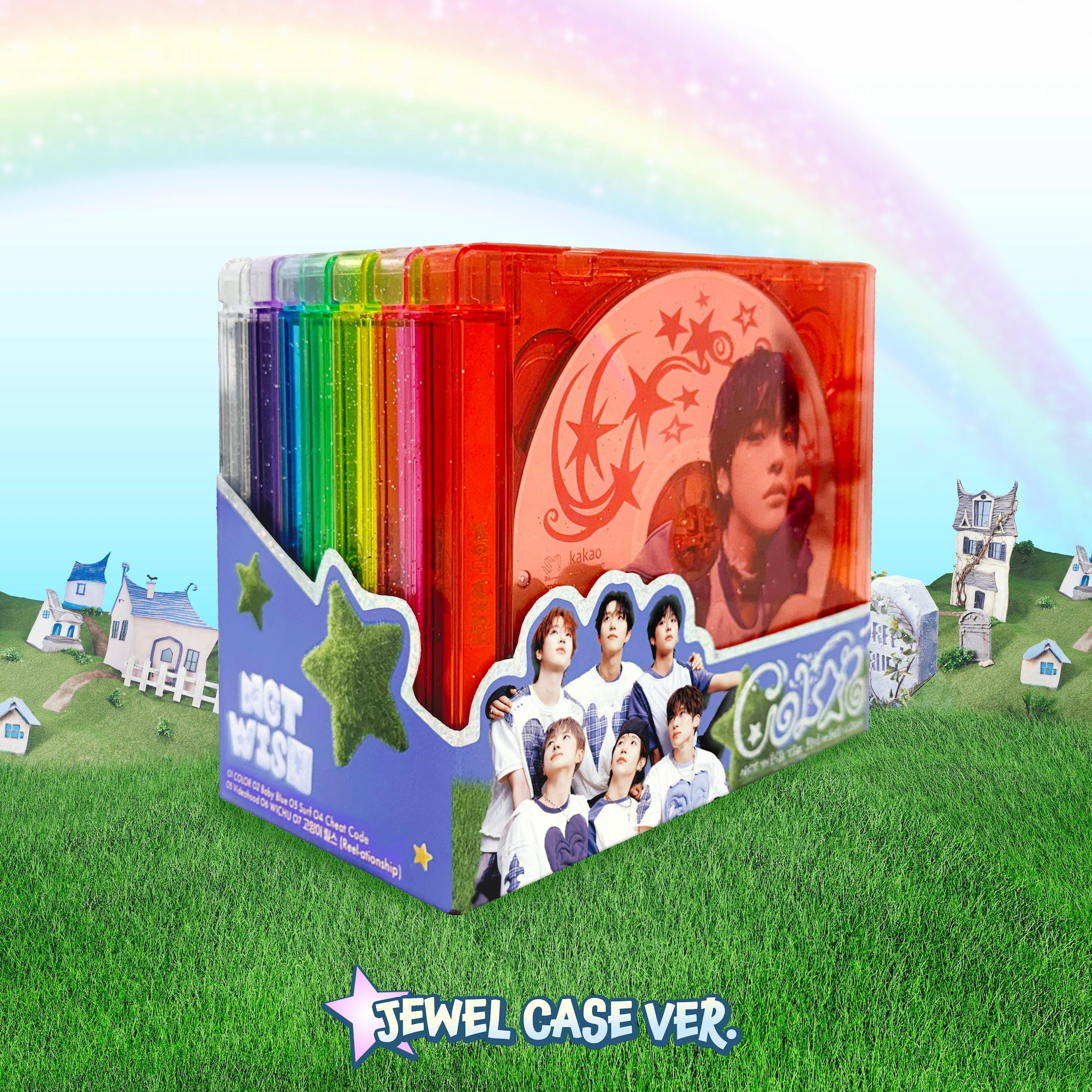 NCT WISH 3RD MINI ALBUM [COLOR] JEWEL CASE VER. + POB
