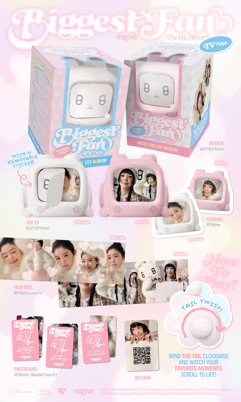 RED VELVET IRENE 1ST ALBUM [BIGGEST FAN] TV VER.