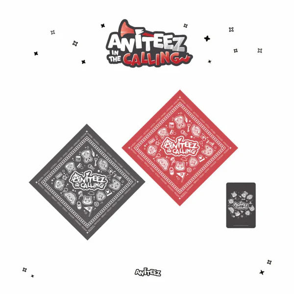 ATEEZ ANITEEZ IN THE CALLING OFFICIAL MD POCKET BANDANA