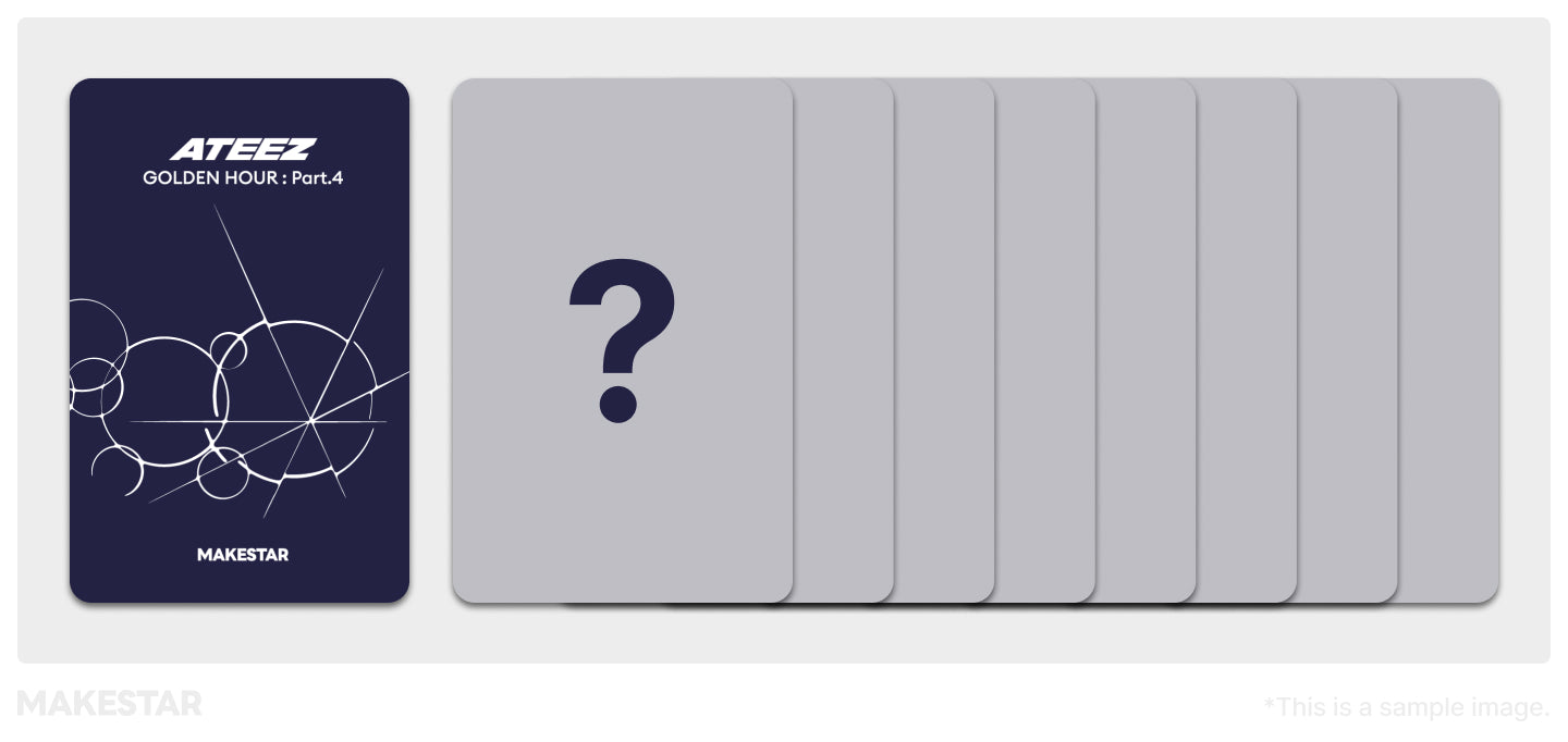 ATEEZ 13TH MINI ALBUM GOLDEN HOUR : PART.4 POCAALBUM VER.