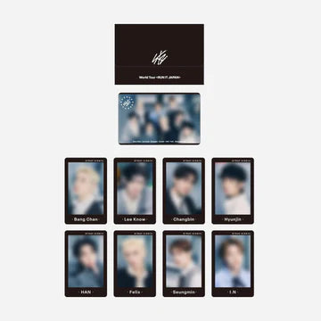 STRAYKIDS WOLRD TOUR [RUN IT JAPAN] OFFICIAL MD PHOTOCARD SET (9 PIECES) 【A】