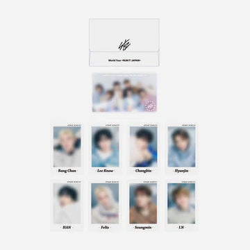 STRAYKIDS WOLRD TOUR [RUN IT JAPAN] OFFICIAL MD PHOTOCARD SET (9 PIECES) 【B】