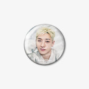 STRAYKIDS WOLRD TOUR [RUN IT JAPAN] OFFICIAL MD PHOTO BADGE  BANG CHAN