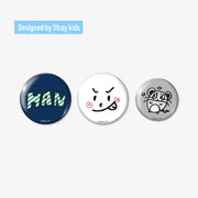 STRAYKIDS WOLRD TOUR [RUN IT JAPAN] OFFICIAL MD BADGE SET (3 PIECES) HAN