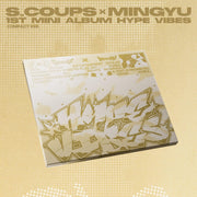 S.COUPS x MINGYU 1ST MINI ALBUM [ HYPE VIBES ] COMPACT VER. + WEVERSE POB (RANDOM OF 3 VERSION)