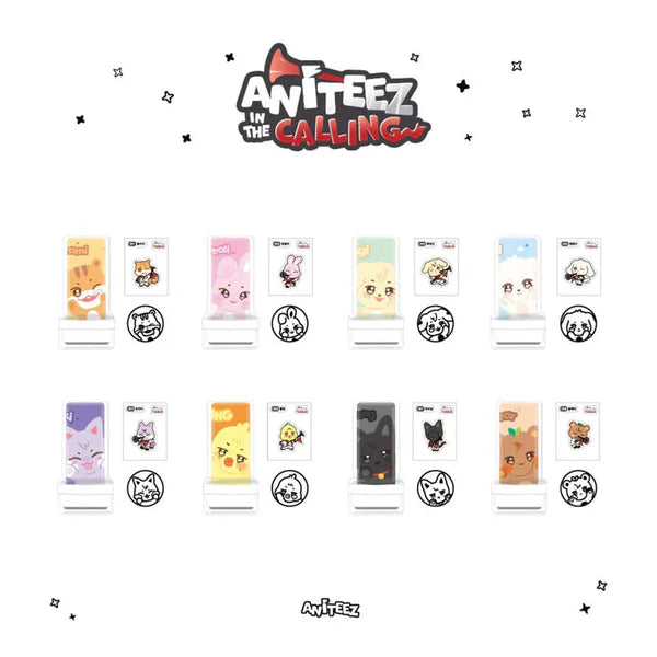 ATEEZ ANITEEZ IN THE CALLING OFFICIAL MD STAMP