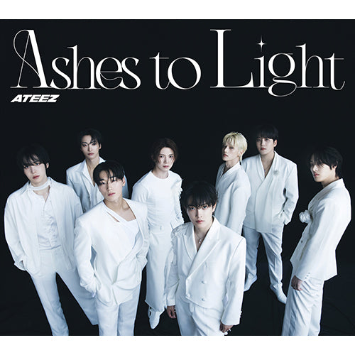 ATEEZ 2ND JP SINGLE ALBUM [ASHES TO LIGHT] LIMITED EDITION + TOWER RECORD POB