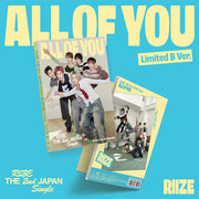 RIIZE 2ND JAPANESE ALBUM [ALL OF YOU] LIMITED B EDITION【CD MAXI】【+Photobook】