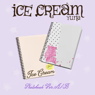 ITZY YUNA 1ST MINI ALBUM [ICECREAM] PHOTOBOOK VER.