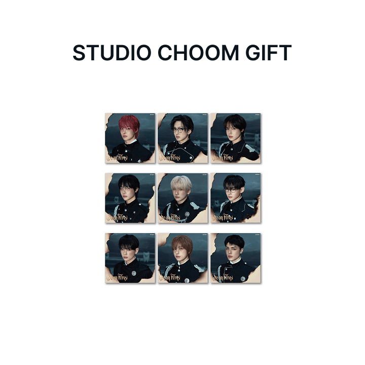 &TEAM 3RD EP ALBUM [WE ON FIRE] SOLO EDITION +STUDIO CHOOM